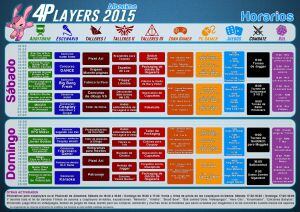 Horarios de los actos de esta feria