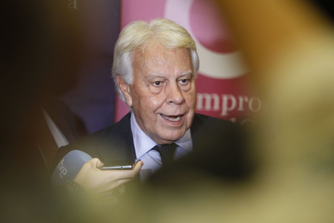 El expresidente del Gobierno Felipe González.