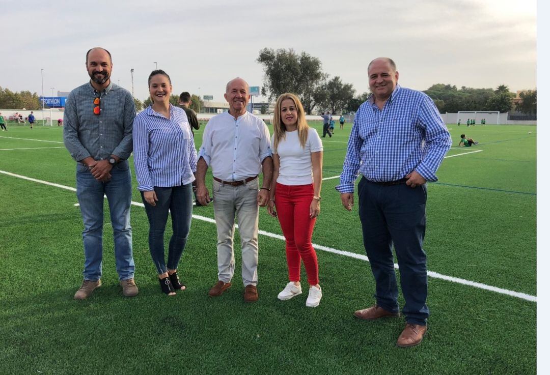 Un momento de la inauguración.