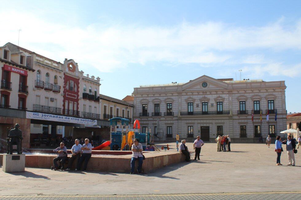 Fachada del Ayuntamiento de Alcázar de San Juan