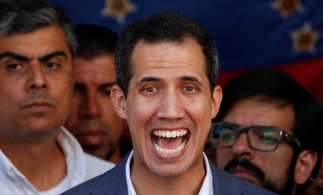 Guaidó llama &quot;genocida&quot; a Maduro y afirma que &quot;en los próximos días&quot; entrará ayuda humanitaria