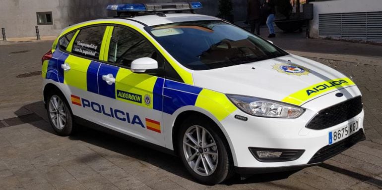 Coche patrulla de la Policía Municipal de Alcorcón.