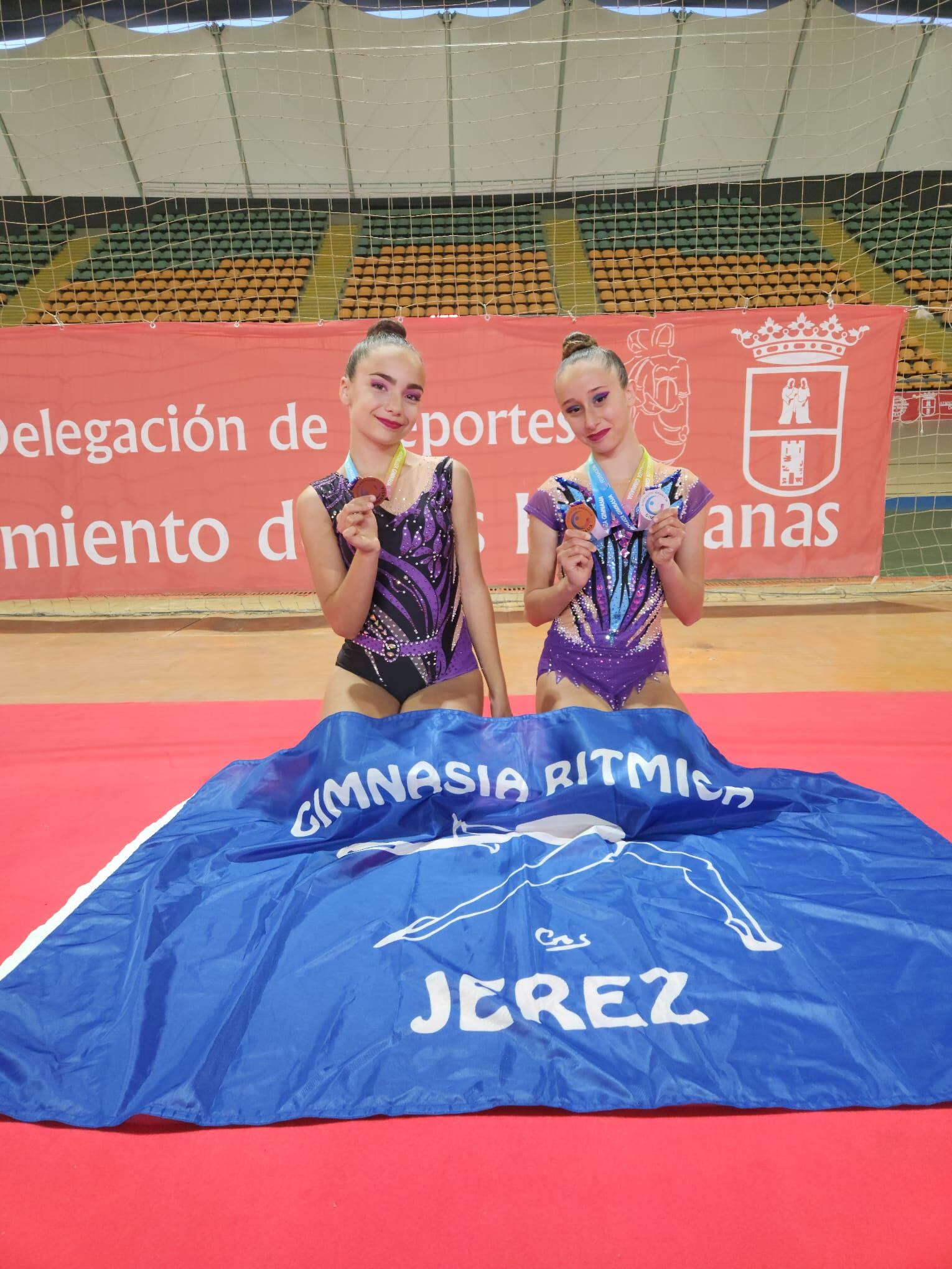 Dos de las deportistas del CGR Jerez