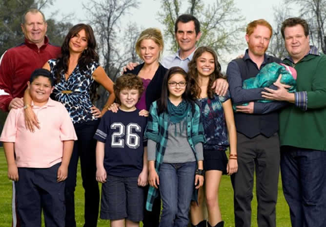 La serie &#039;Modern Family&#039; es todo un éxito en Estados Unidos.