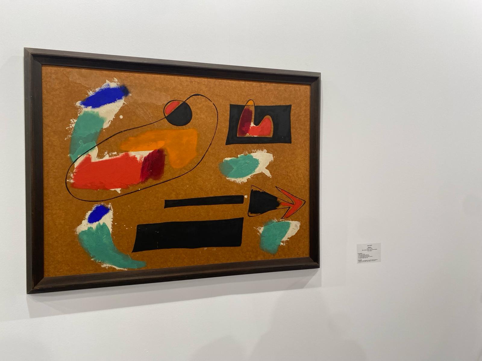 Verano de 1936, de Joan Miró. La obra más cara de ARCO 2024 en la Galería Leandro Navarro