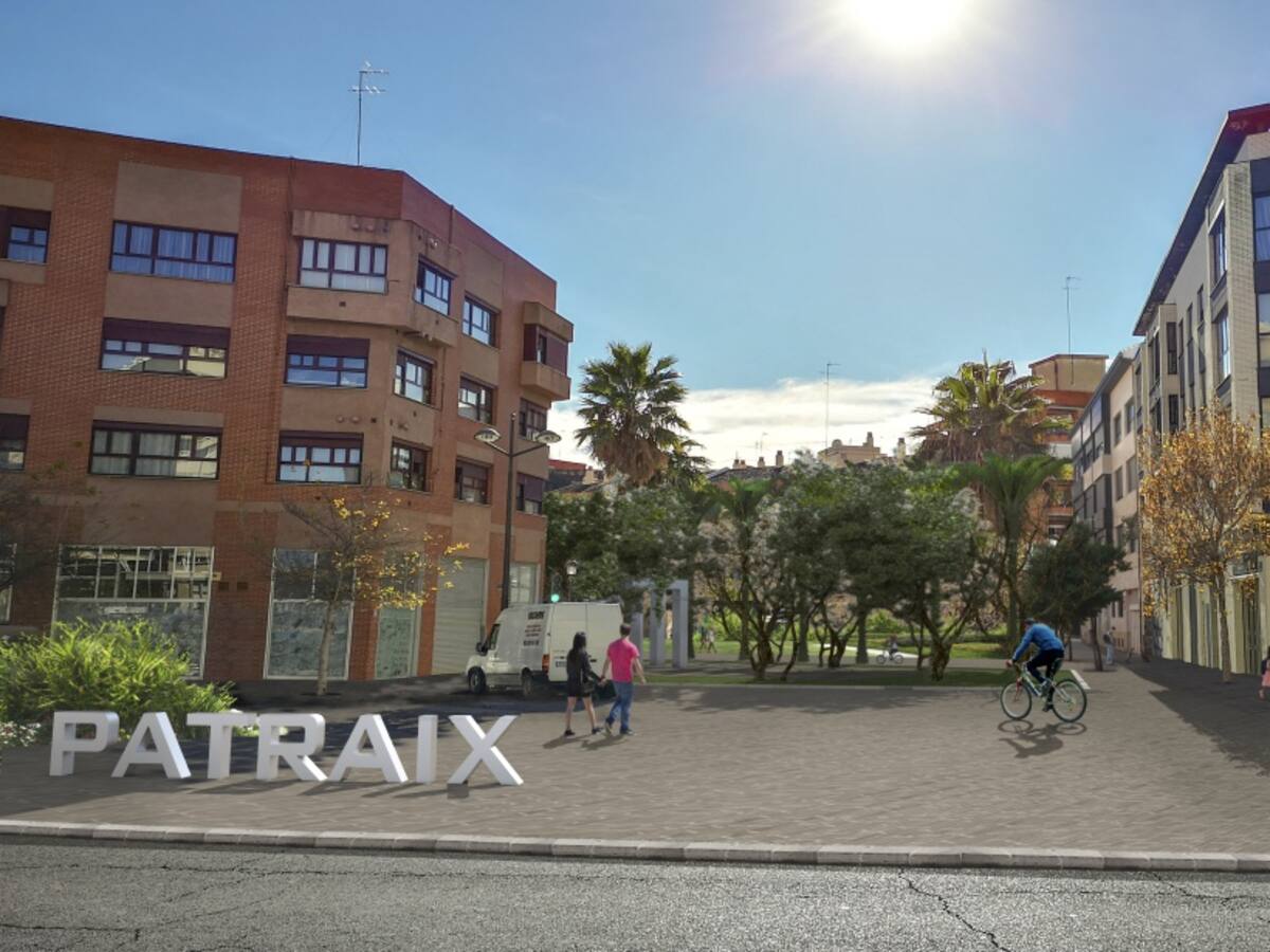 Así será el renovado barrio de Patraix