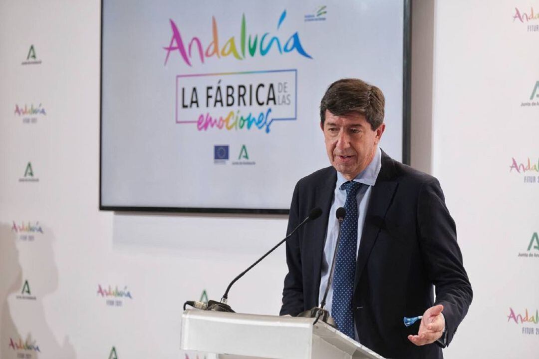 Juan Marín, vicepresidente del Gobierno andaluz y consejero de Turismo