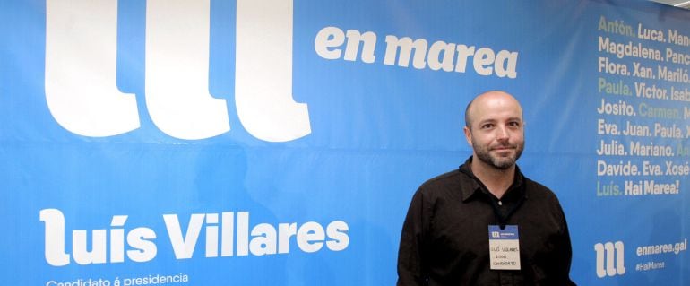 El candidato de En Marea a la presidencia de la Xunta, Luís Villares ellas acreditan que En Marea es &quot;la única alternativa posible al PP