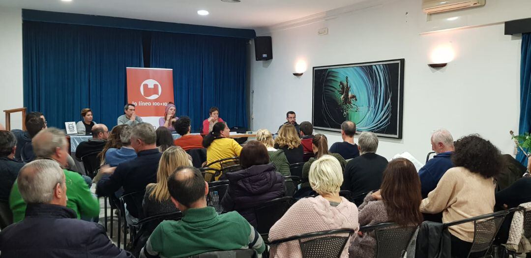 Asamblea de militantes de La Línea 100x100