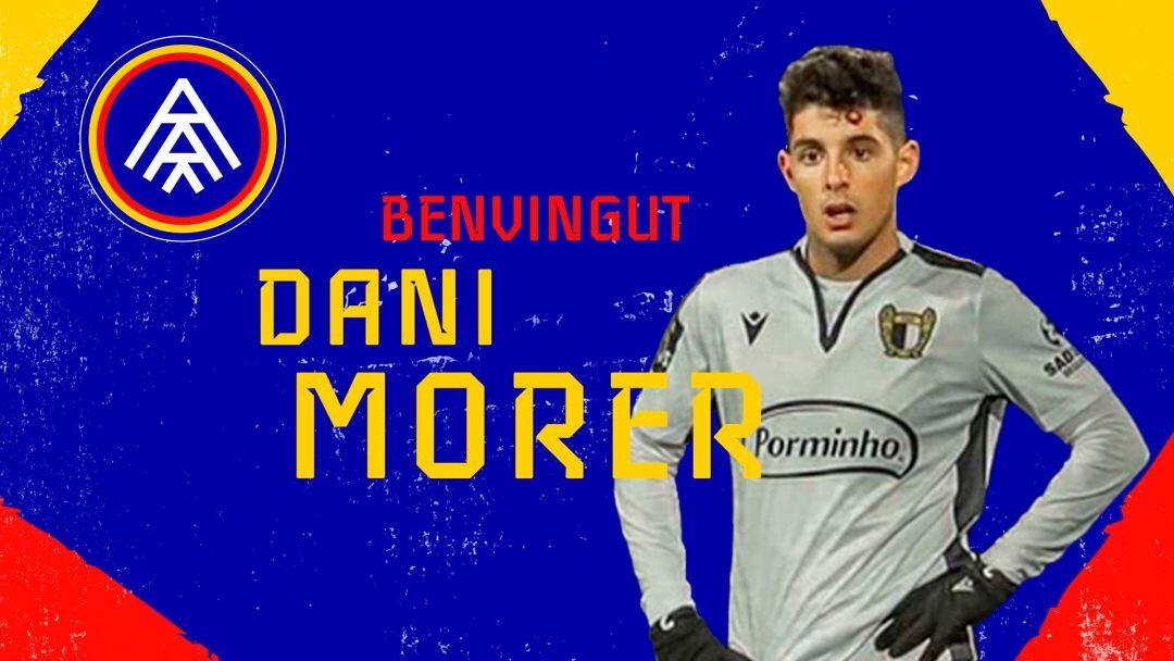 Dani Morer, nou jugador del FC Andorra.