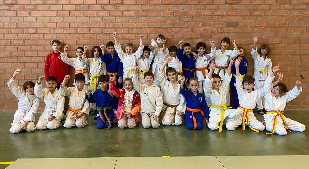 Judokas del Club Ibón