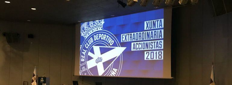 Junta de Accionistas del Deportivo