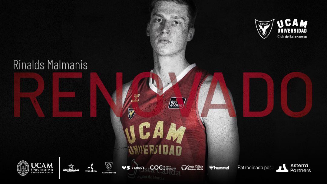 Rinalds Malmanis en su cartel de renovación