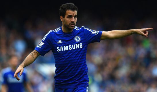 Cesc Fàbregas, durante un partido con el Chelsea