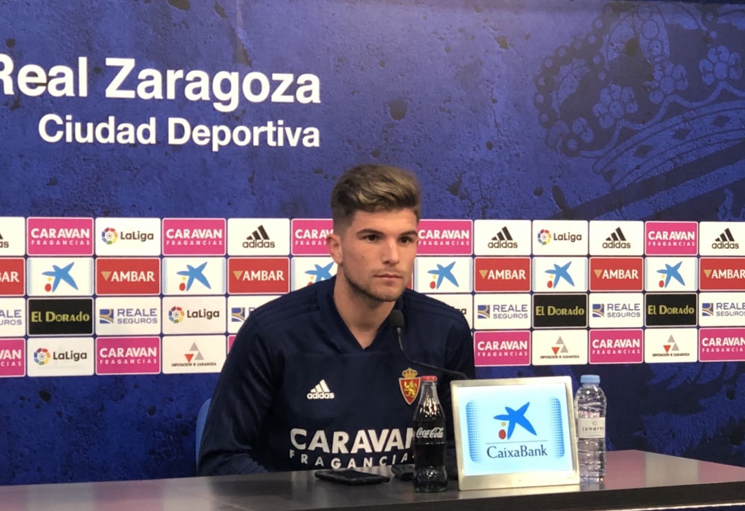 Raúl Guti, durante su comparecencia en la sala de prensa de la Ciudad Deportiva