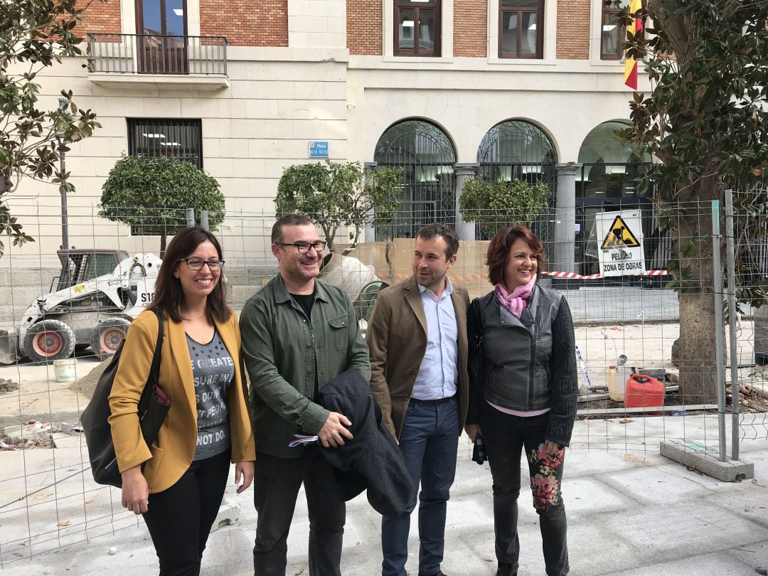 África Colomo, Carlos Alberca, Julio Millán y María del Mar Shaw.