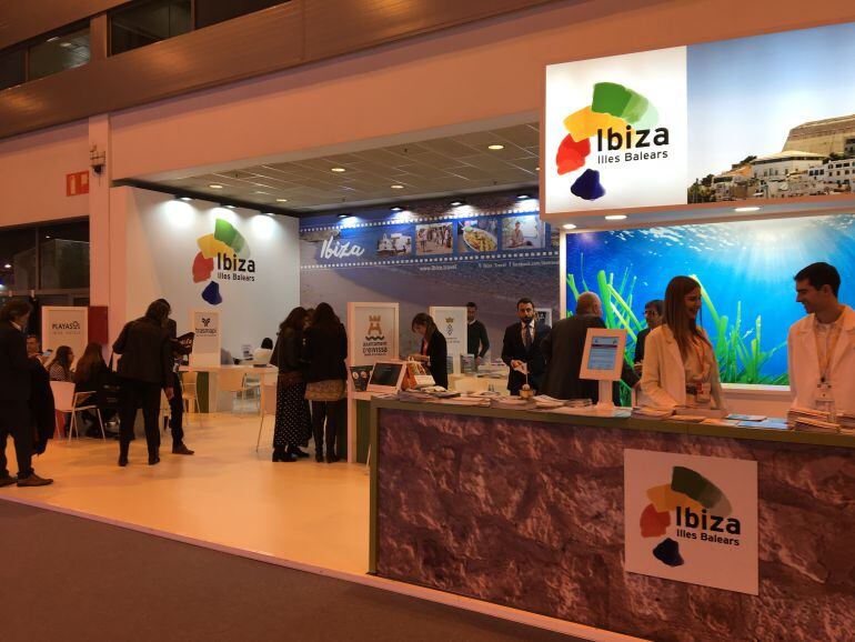 Imagen del stand de Ibiza en Fitur
