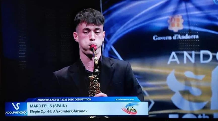 Marc Felis, saxofonista