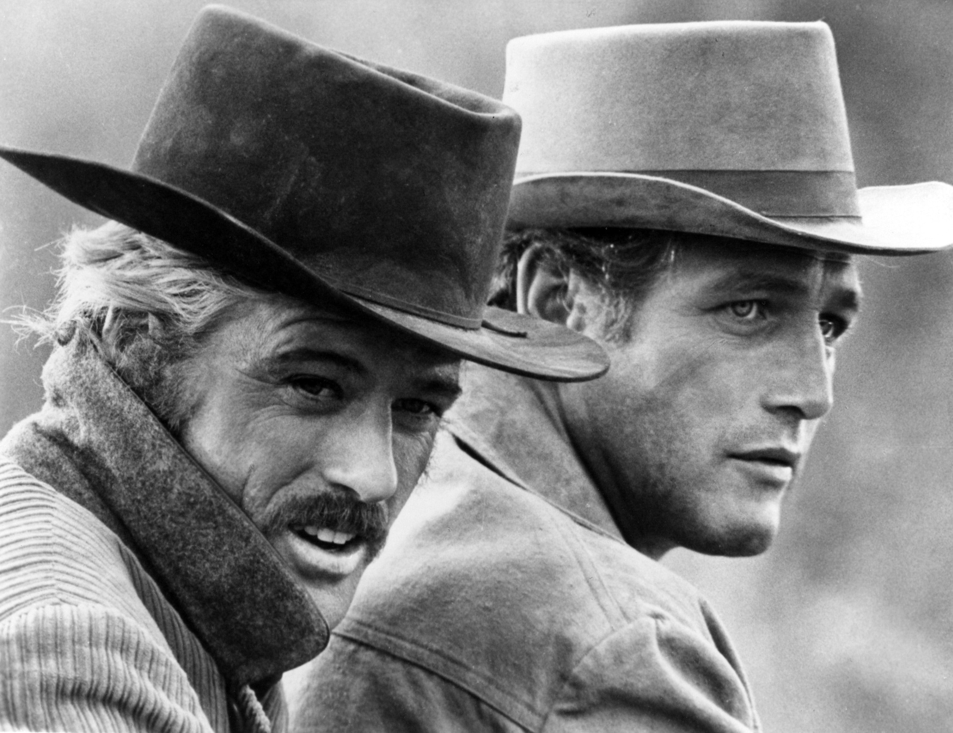 Paul Newman y Robert Redford, en &#039;Dos hombres y un destino&#039;.