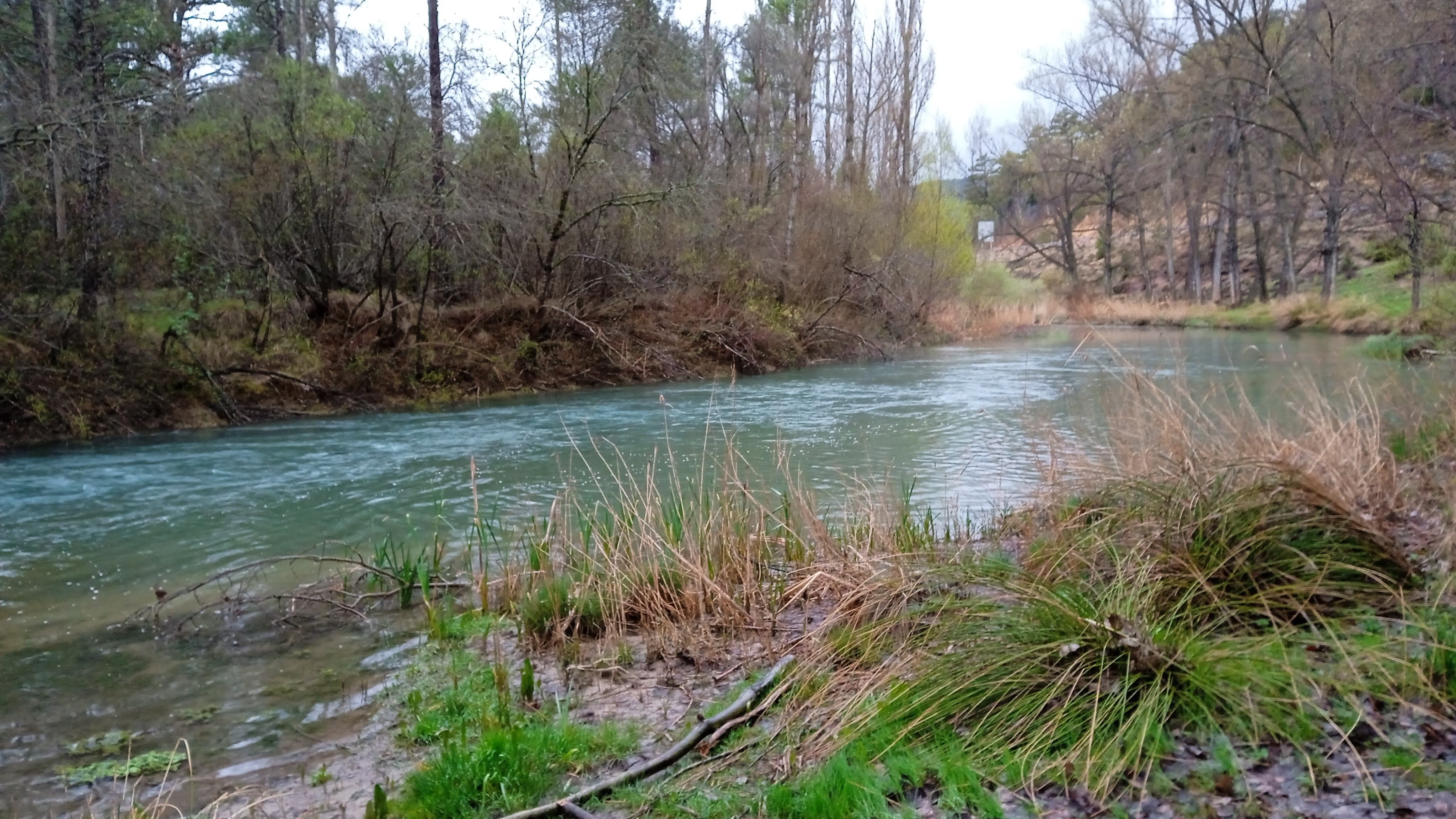 Río Júcar en el paraje del Chantre.