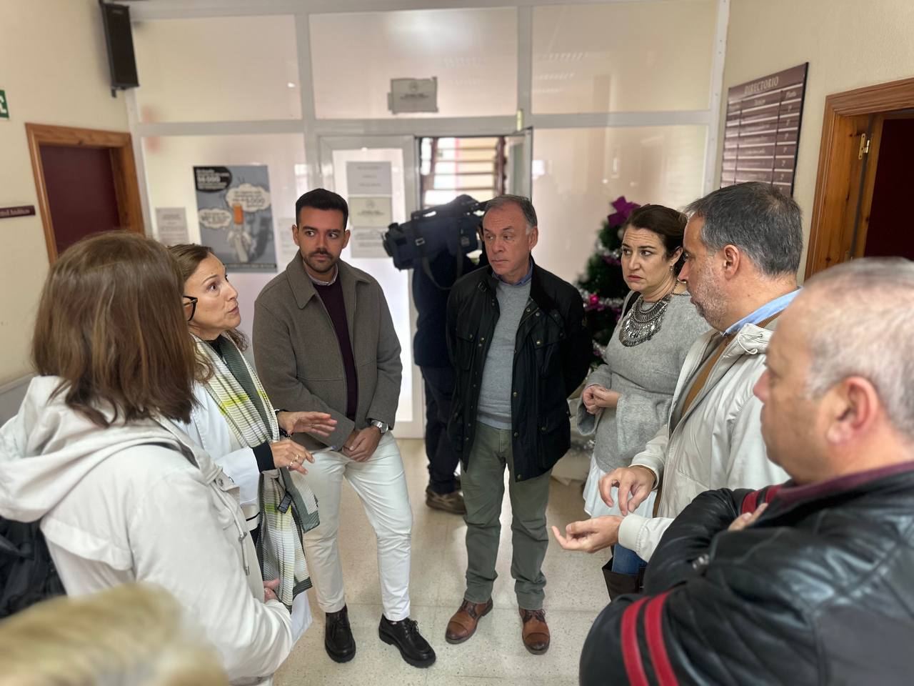 Visita de cargos de IU al CTA