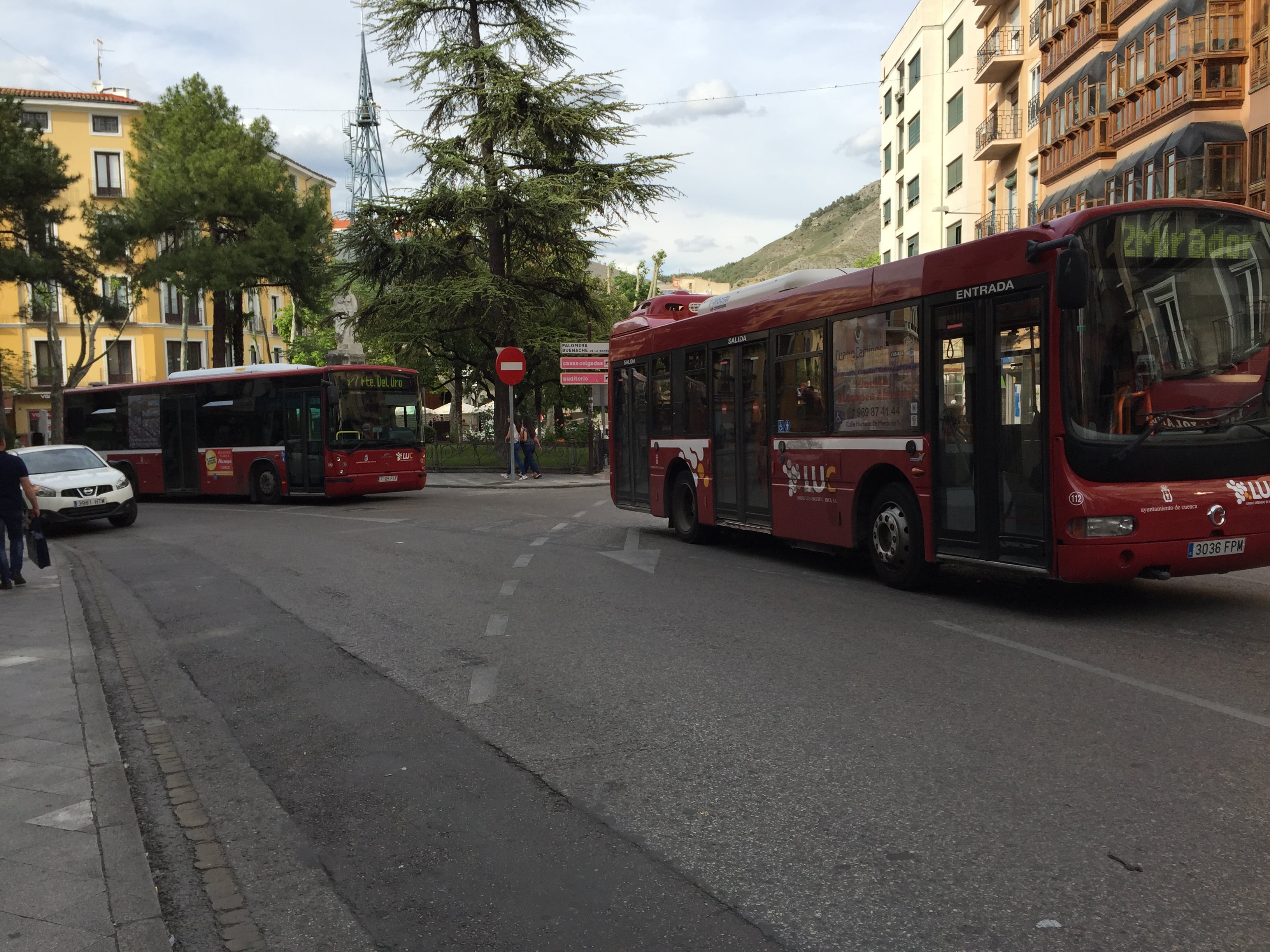 Los autobuses dejarán de salir del centro por Carretería, y llegarán a José Cobo por Aguirre