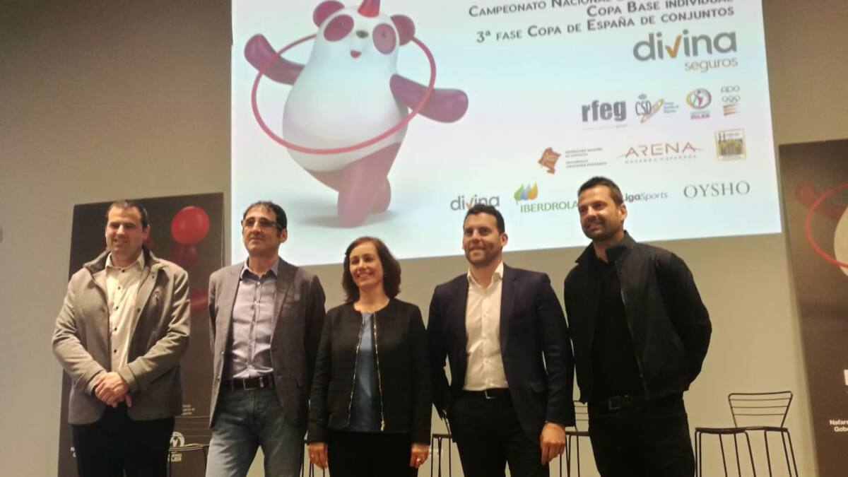 La gimnasia rítmica se vuelve a citar con el Navarra Arena