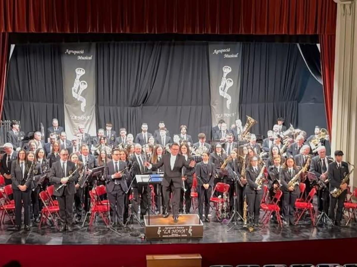 La Agrupació Musical “La Nova” de Banyeres de Mariola ofrecerá el domingo 19 su XXII Concierto de música festera