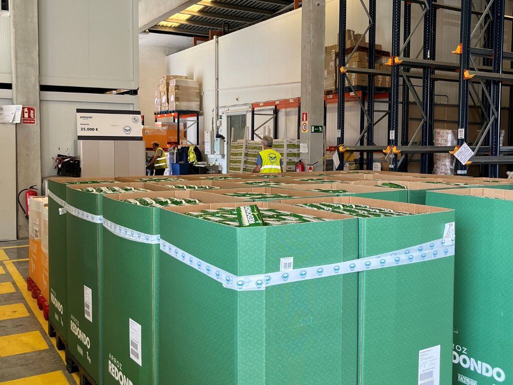 Mercadona dona más de 162 toneladas de productos de primera necesidad en Aragón