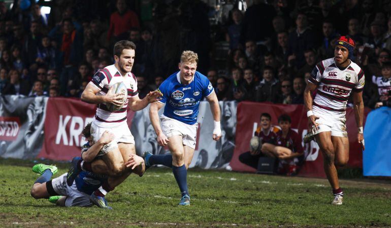 El Alcobendas Rugby firmó una memorable semifinal de Copa