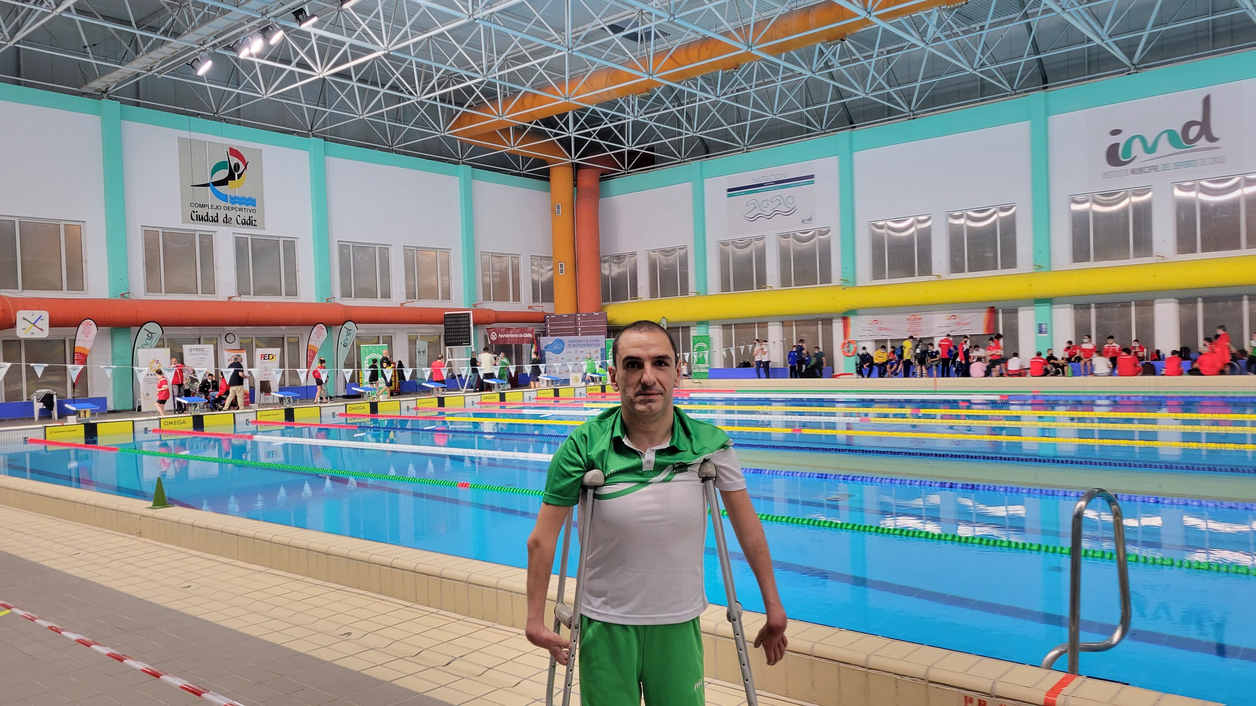 Martínez Tajuelo competirá en los 36 Campeonatos Internacionales de Natación Paralímpica de Alemania.