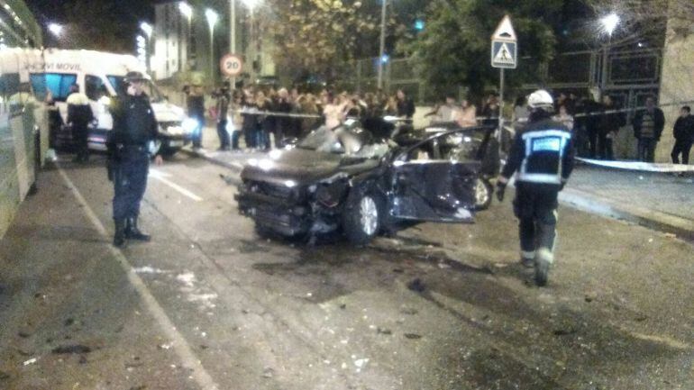 Estado en el que ha quedado el turismo siniestrado