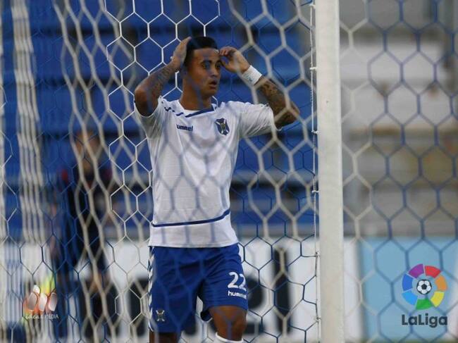 El delantero Nano fue el autor del gol blanquiazul ante el Elche