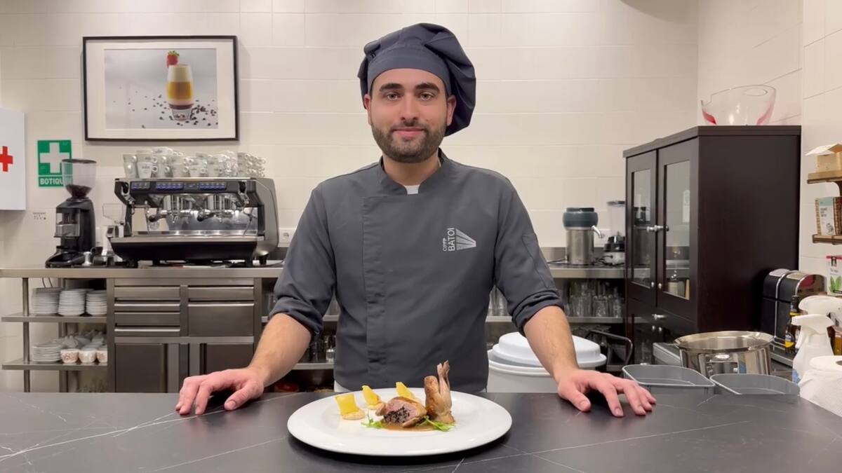 Entrevista_Andreu Berenguer, estudiant de segon curs del Grau Superior de Direcció de Cuina al CIP FP Batoi, aspira a la final de Promeses d'alta cuina de Le Cordon Bleu