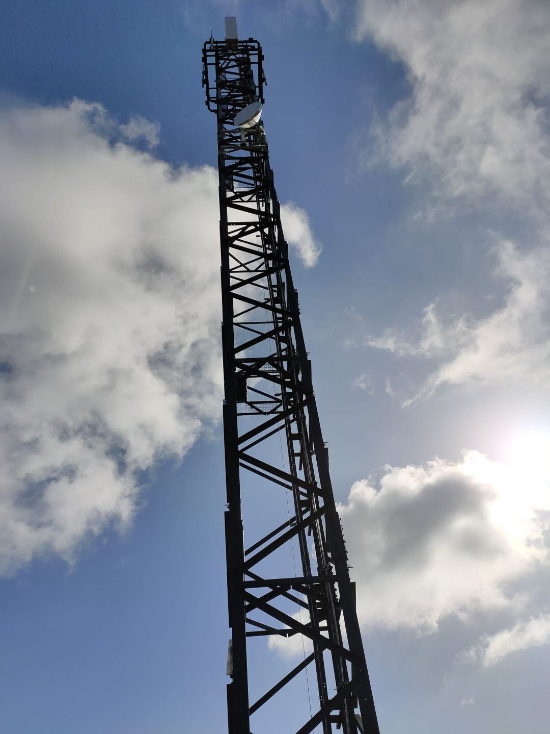 La antena de telefonía