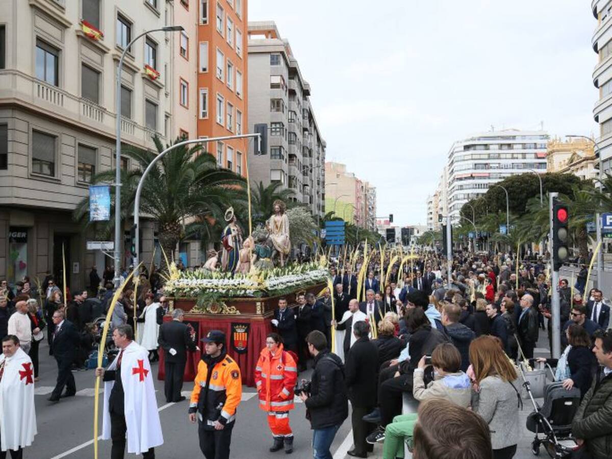 Arranca la Semana Santa de Alicante en la que participarán unas 12.000 personas