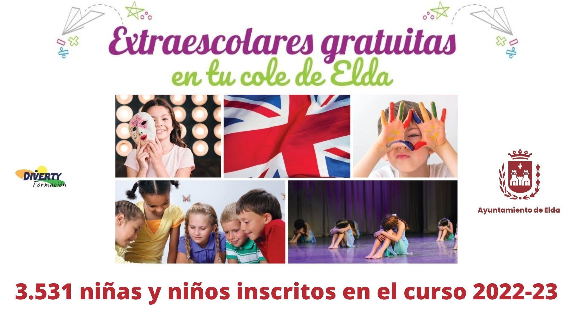 Sube la inscripción a las actividades extraescolares en Elda