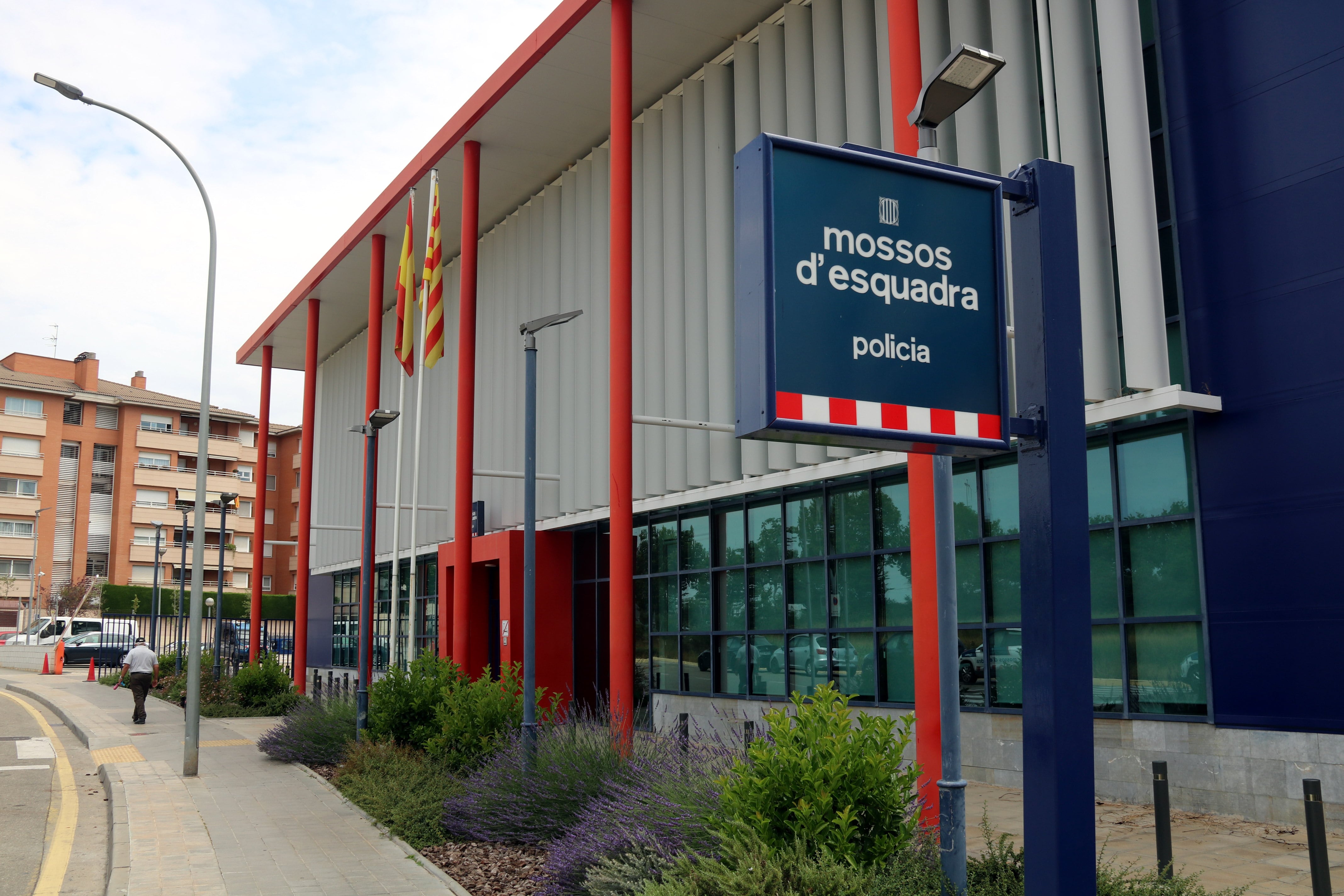 Façana de la comissaria dels mossos a Lleida. Foto: ACN.