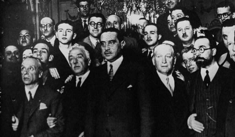 Miembros del gobierno provisional de la Segunda República, en una imagen de archivo.