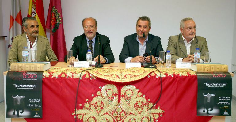 El alcalde de Valladolid durante unas jornadas celebradas en el Museo del Toro