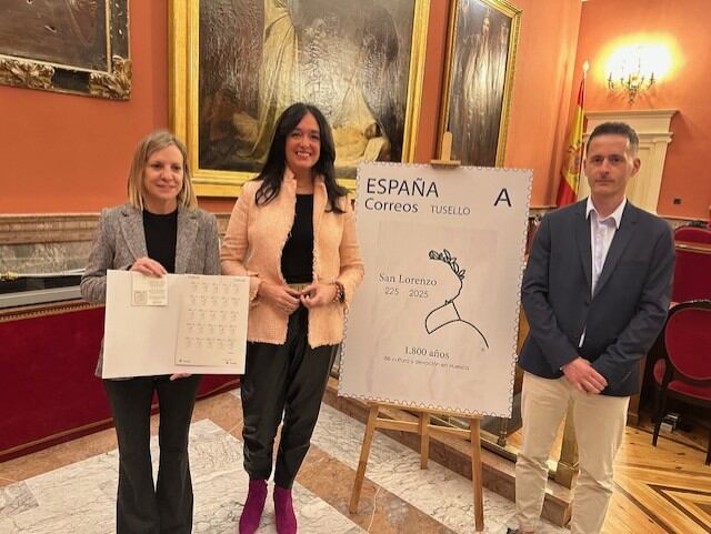 Presentación del sello del 1.800 aniversario del nacimiento de San Lorenzo