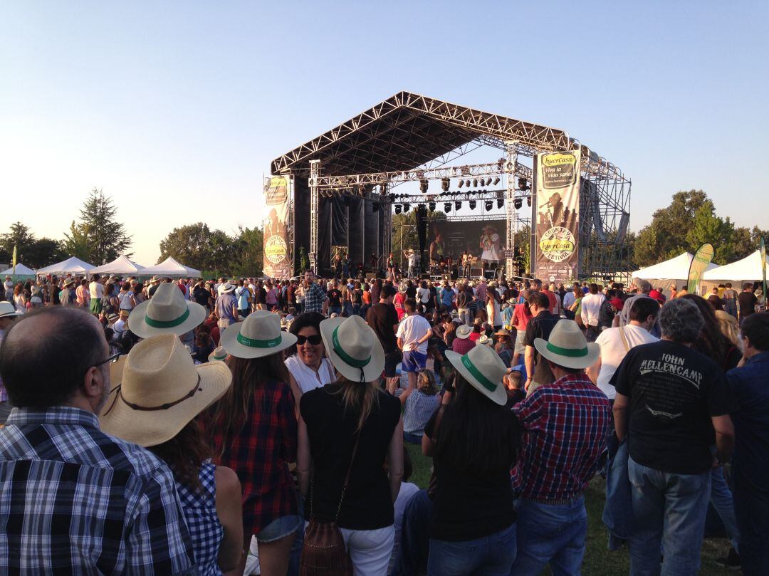 Actuación en el Riaza Country Festival