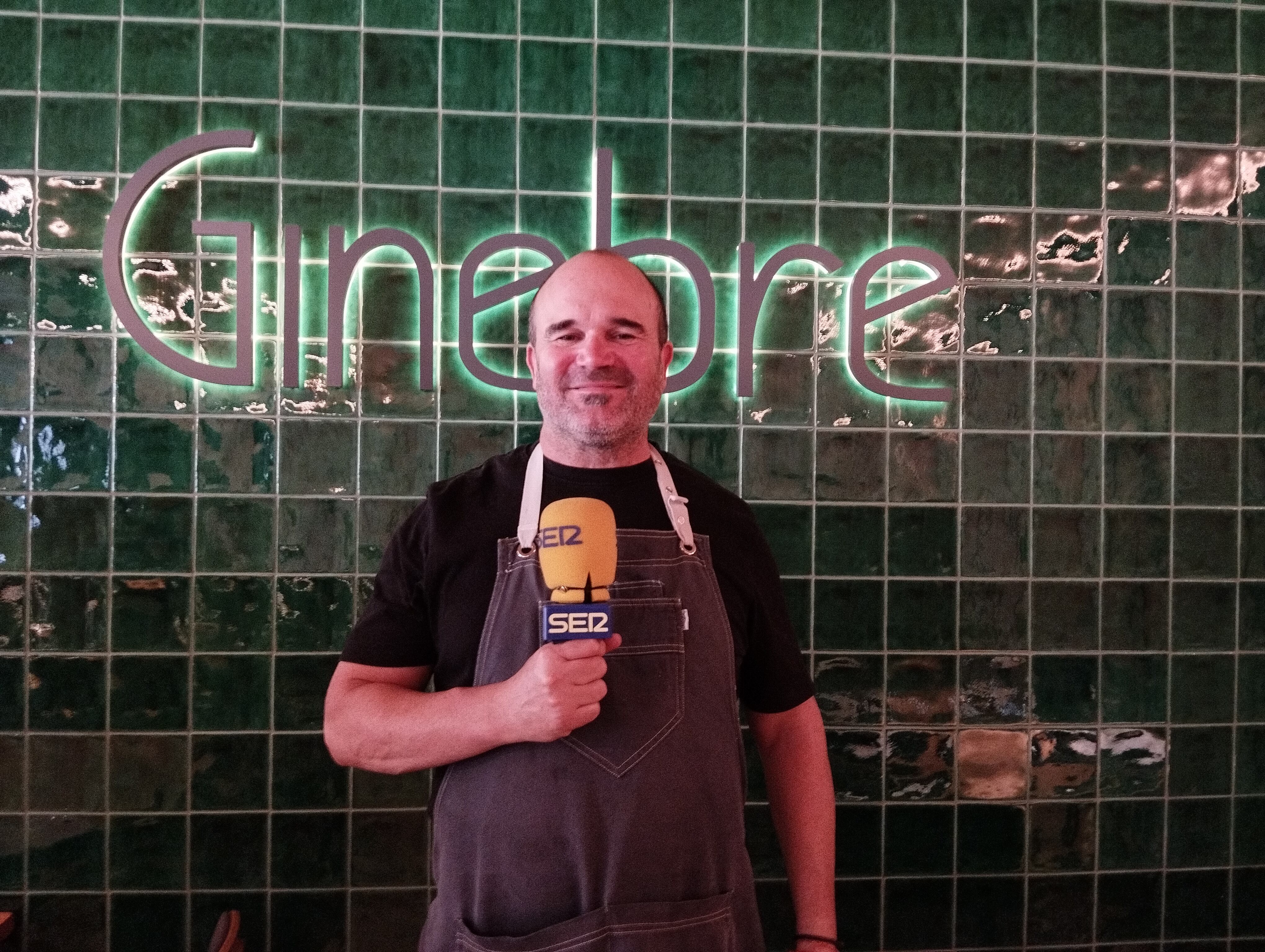 David Navarro, restaurante Ginebre, avenida de la Libertad, 15 de Petrer