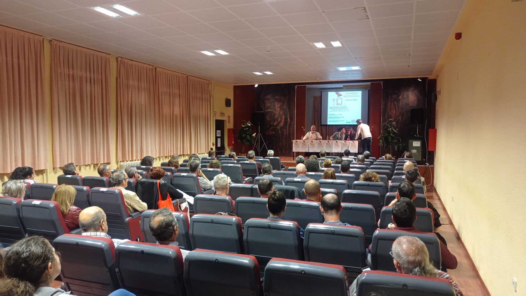 Asamblea de CCOO Cuenca sobre el acuerdo de subida de las pensiones