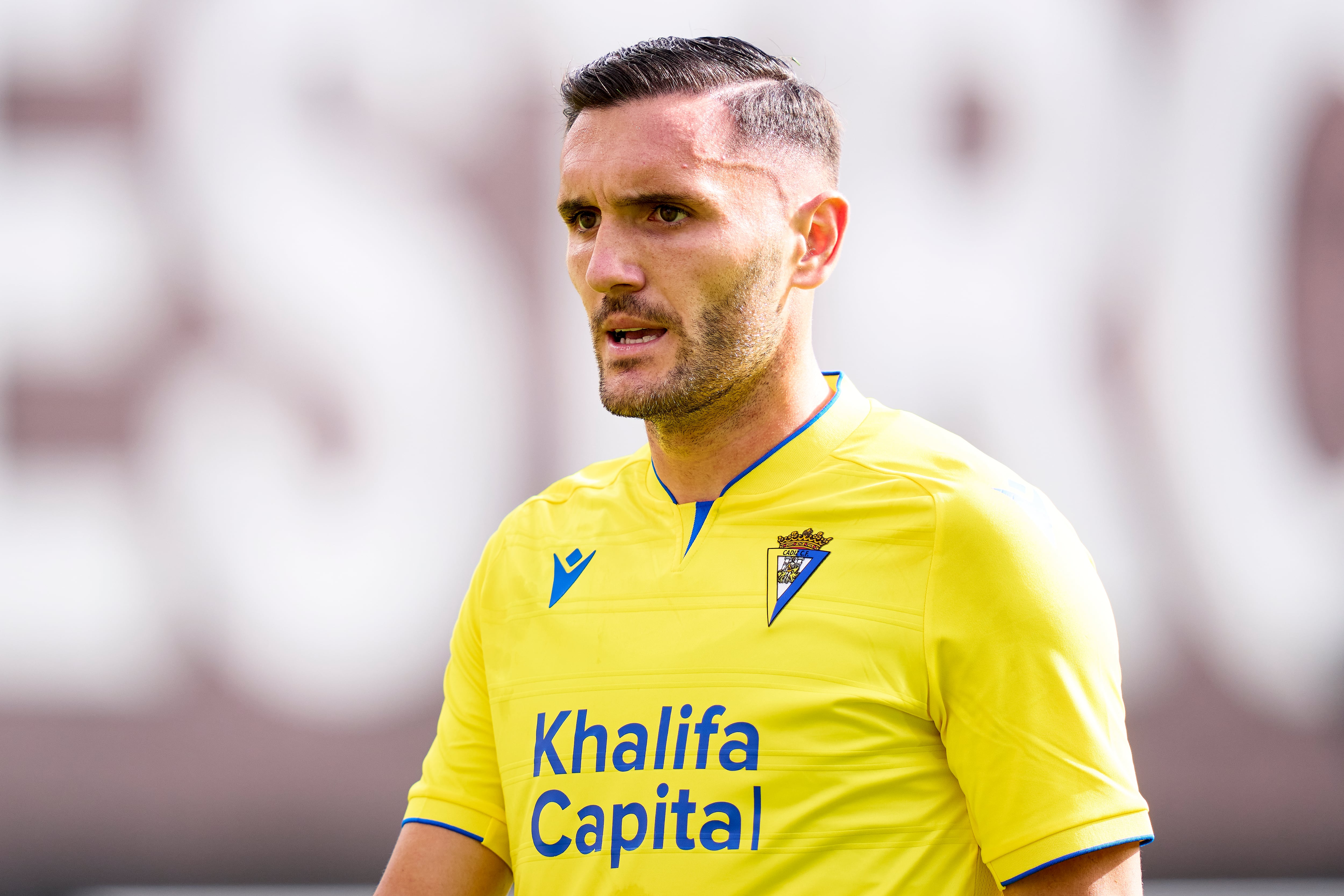 Lucas Pérez, el pasado mes de octubre.