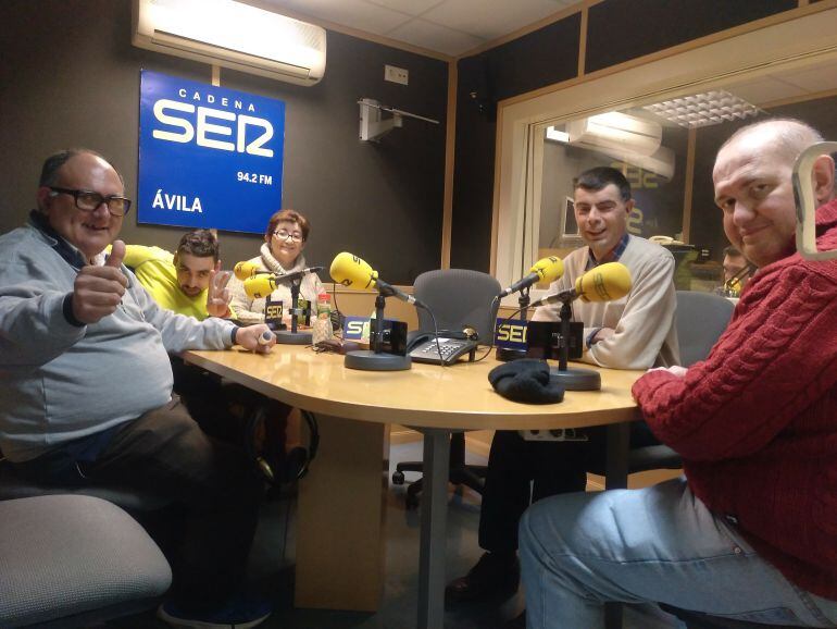 Jesús, Iñaki, Amalia, Quique y Antonio (De izq. a der.)