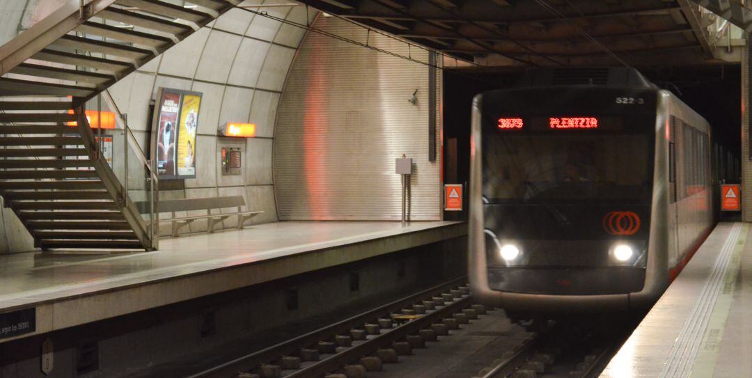 Metro Bilbao subió sus viajeros un 19% en 2021, aunque aún lejos precovid