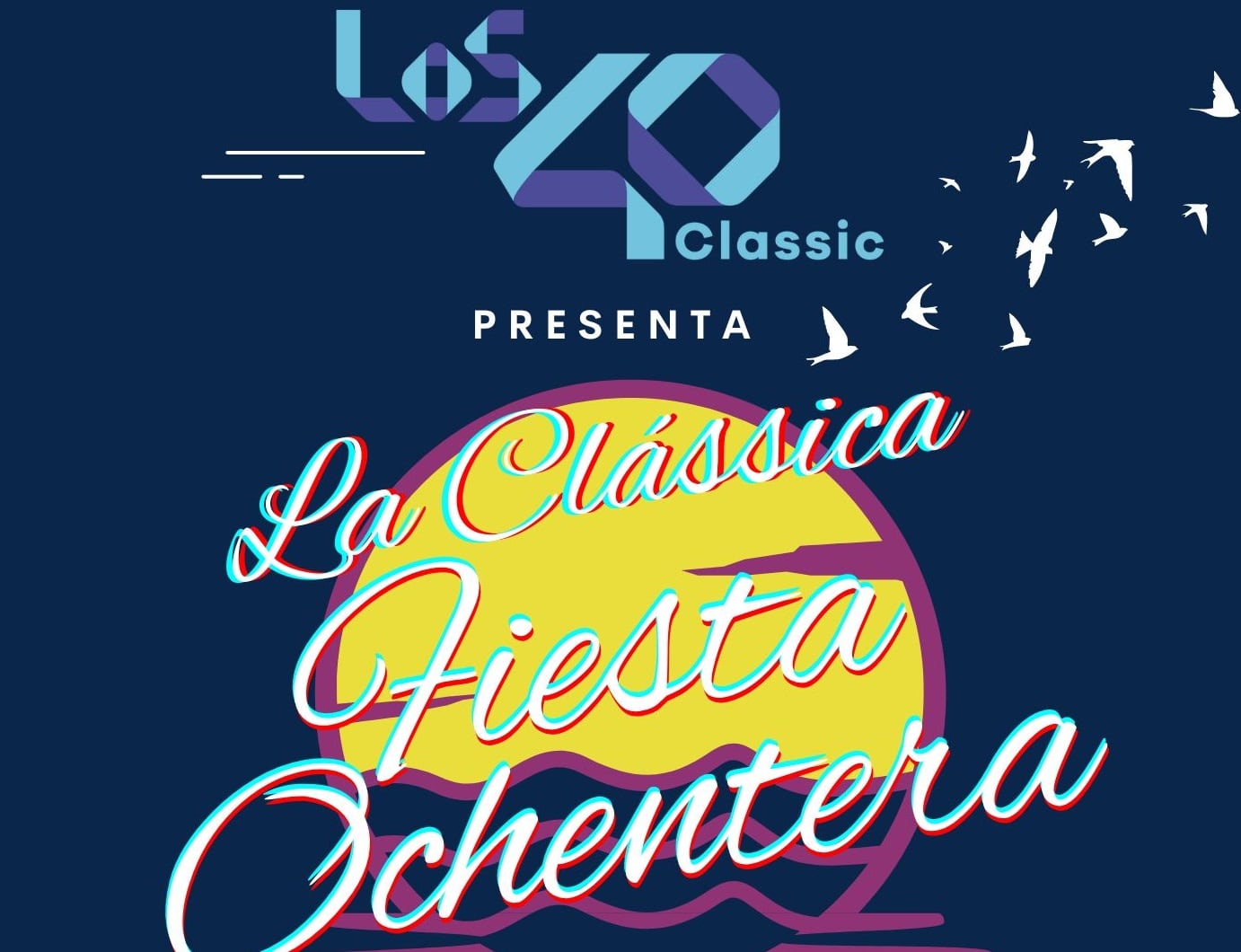 Los40 Classic llegan a Grijota con “La clásica fiesta ochentera”