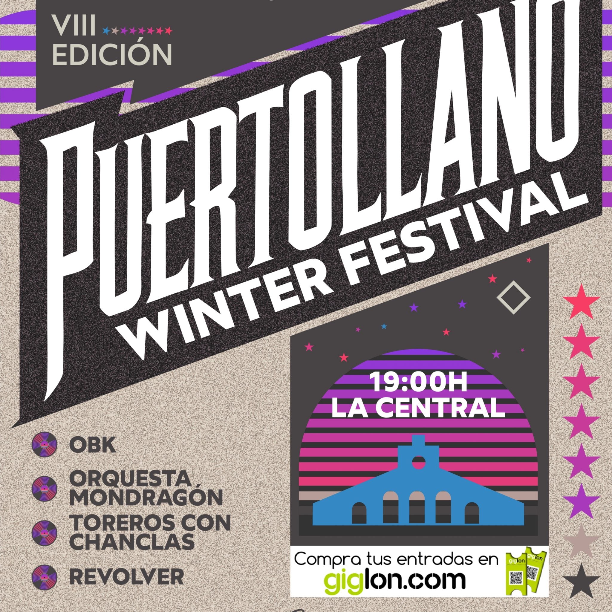 Cartel Puertollano Winter Festival 2025