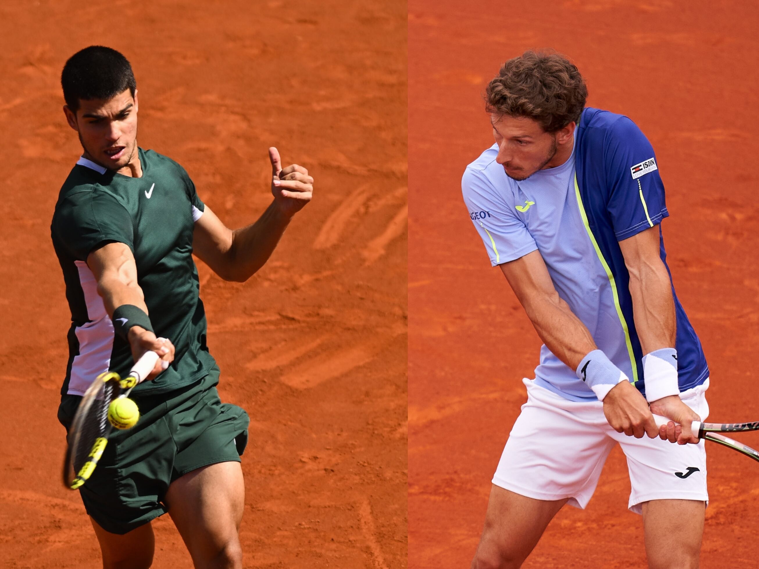 Carlos Alcaraz y Pablo Carreño